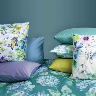 Parure de lit LILLY en satin de coton
