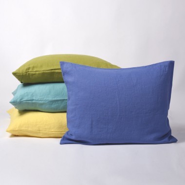 Linge de lit LYNN en pur lin coloré