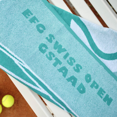 Linge de plage en jacquard pur coton
