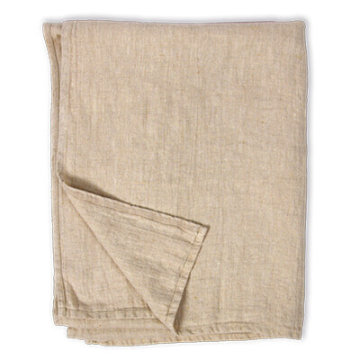 Drap de sauna FINLEY en pur lin