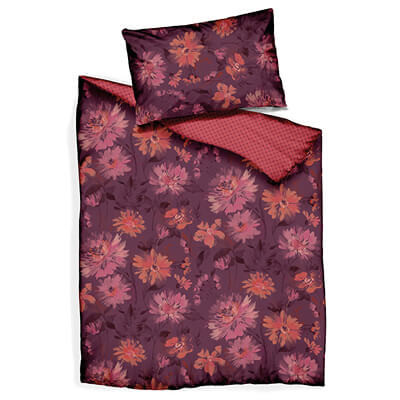 Parure de lit MARA en satin de coton