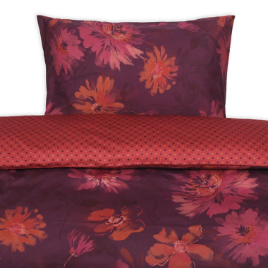 Parure de lit MARA en satin de coton