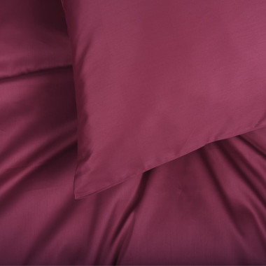 Parure de lit SUNA en satin fin pur coton