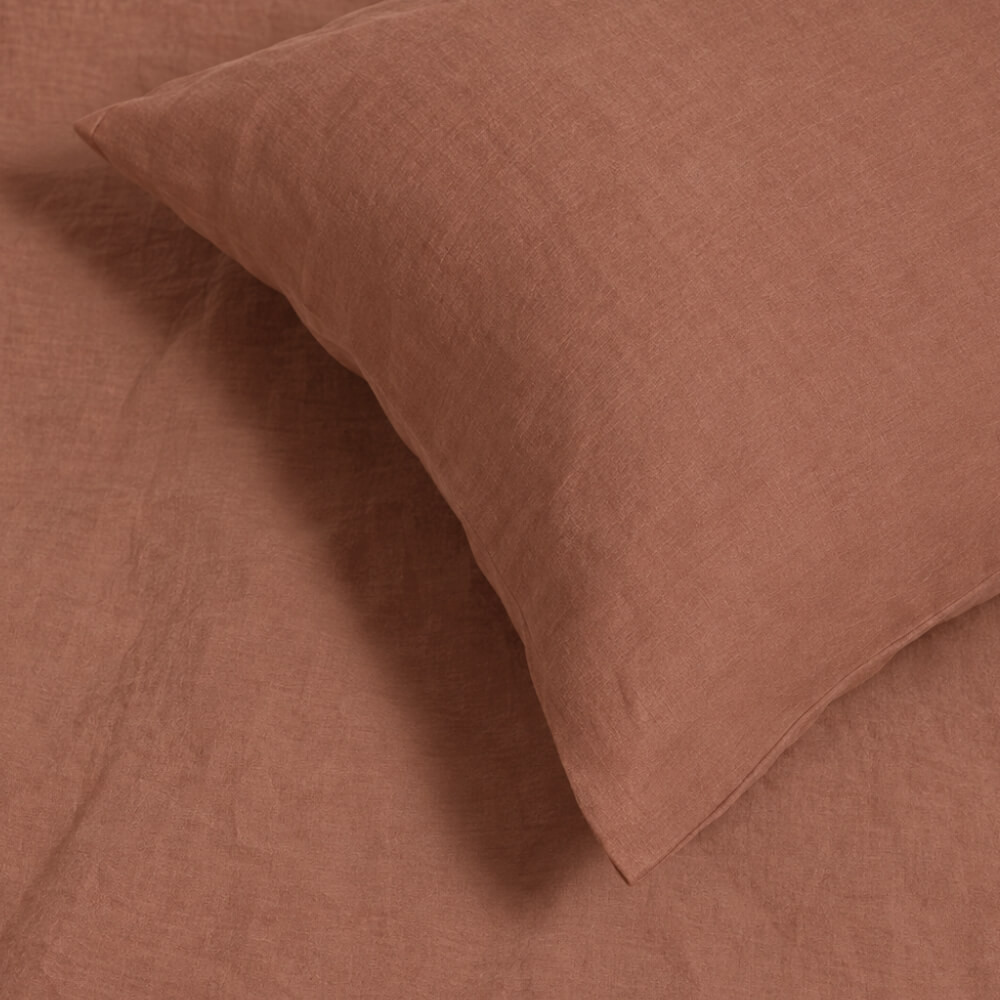 Linge de lit LORENZO en pur lin surfin