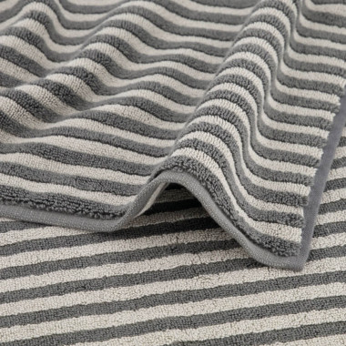 Tapis de bain bi-color TWO-TONE STRIPES