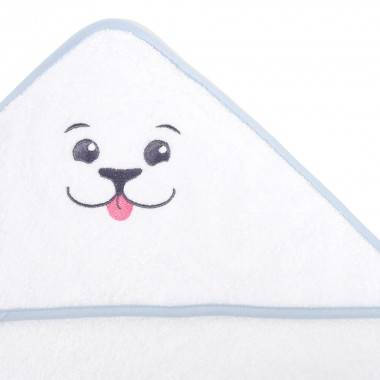 Cape à capuche brodée BAMBINI