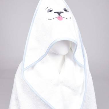 Cape à capuche brodée BAMBINI