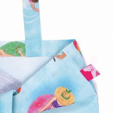 Sac en tissu imprimé